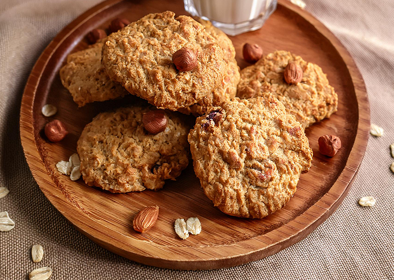 Recette cookie flocon d'avoine healthy