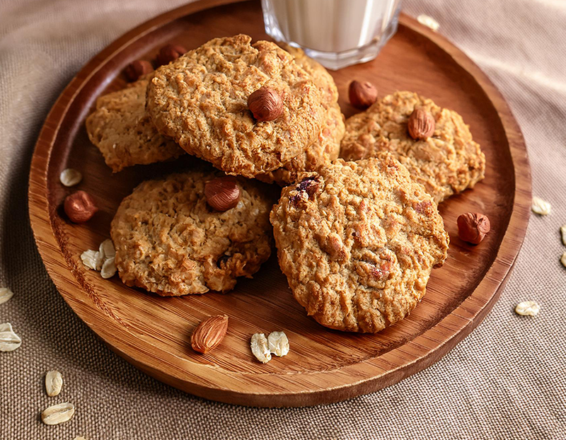 Recette cookie flocon d'avoine healthy