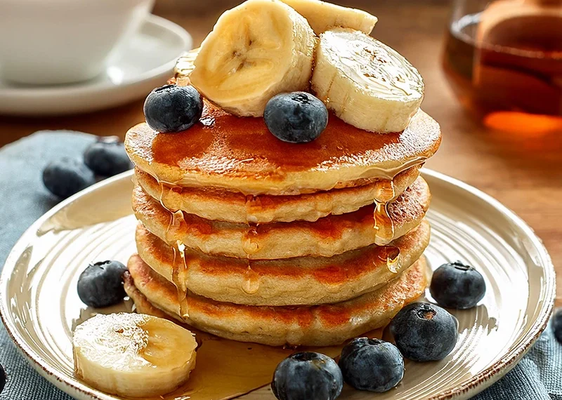 pancakes healthy flocon d'avoine​