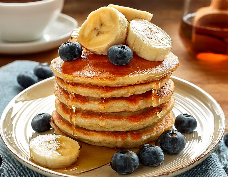 pancakes healthy flocon d'avoine​