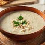 Soupe de flocons d'avoine