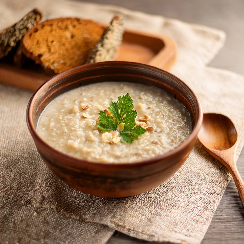 Soupe flocons d'avoine
