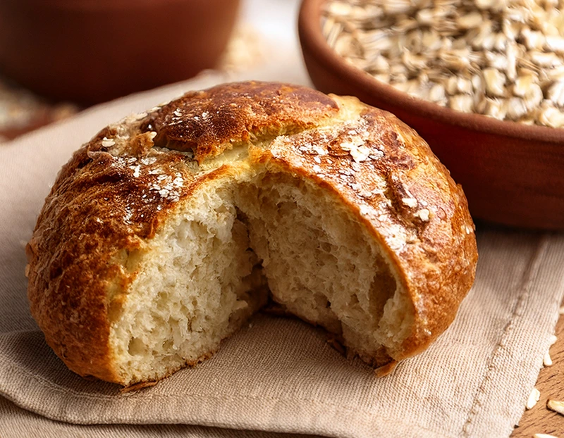 pain express flocon d'avoine sans gluten​