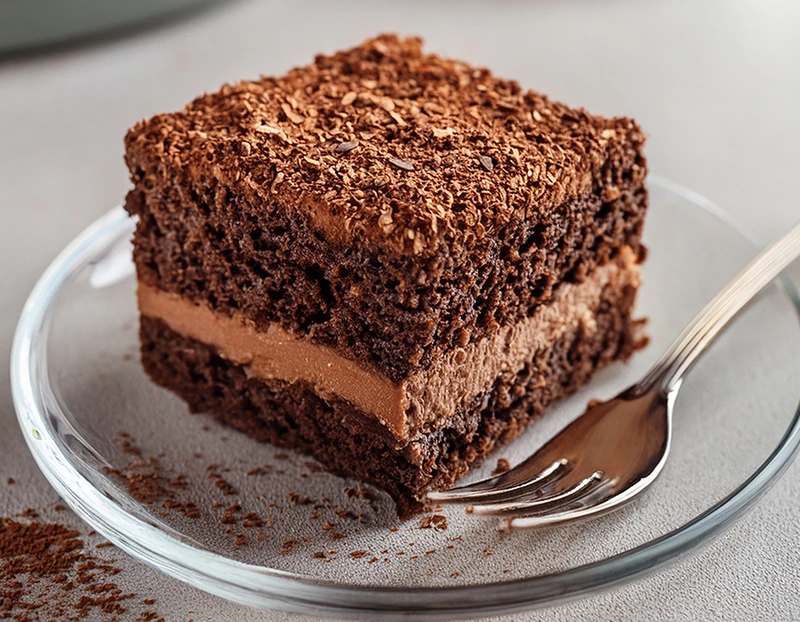 Recette gâteau flocon d'avoine régime chocolat