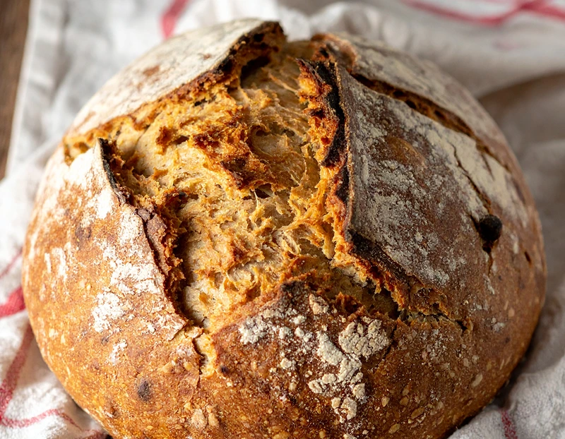 Pain aux flocons d'avoine