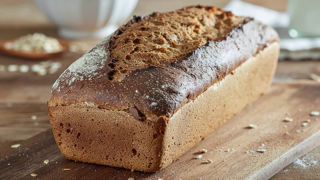 Pain au skyr et flocon d’avoine