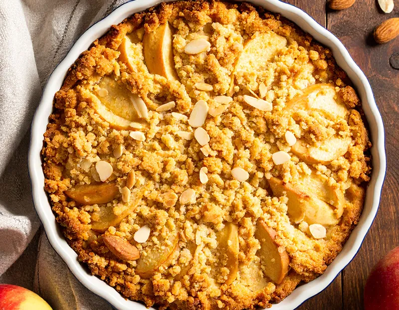 Crumble ig bas flocons d'avoine