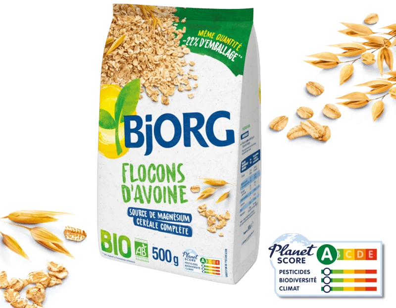 flocon d'avoine Bjorg avis