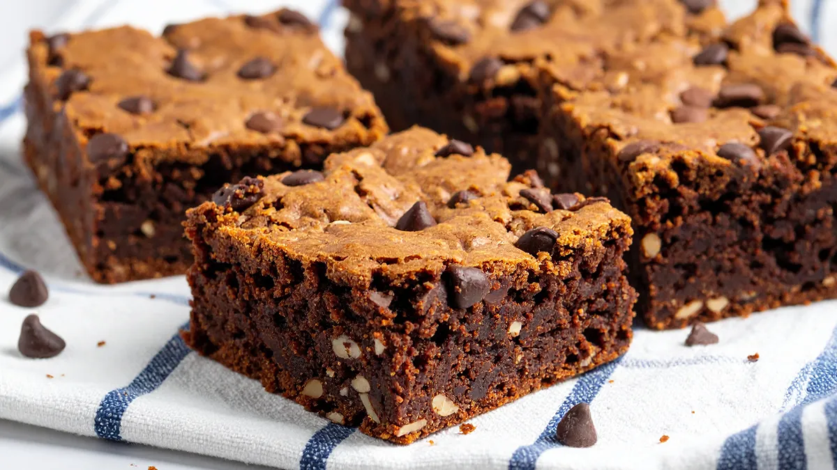 brownie flocon d'avoine sans farine
