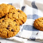 cookies flocons d’avoine sans beurre sans farine