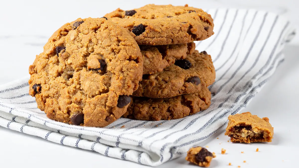 recette cookies flocons d'avoine sans farine