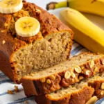 Banana bread flocon d’avoine sans farine