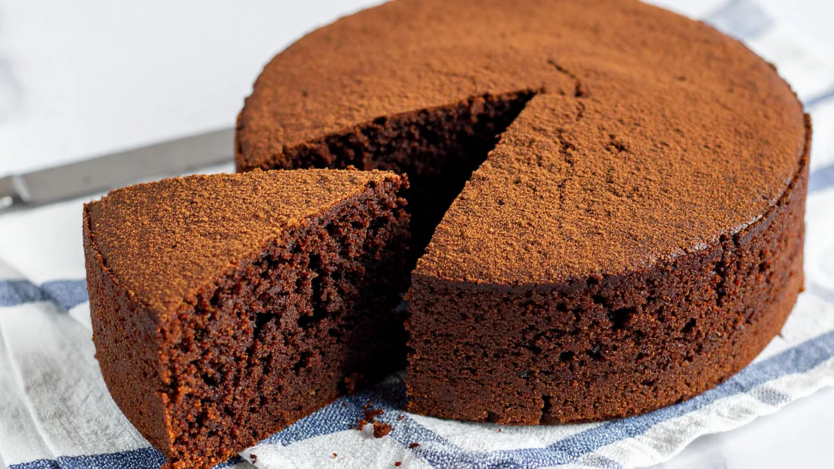 Gâteau flocon d'avoine chocolat sans farine