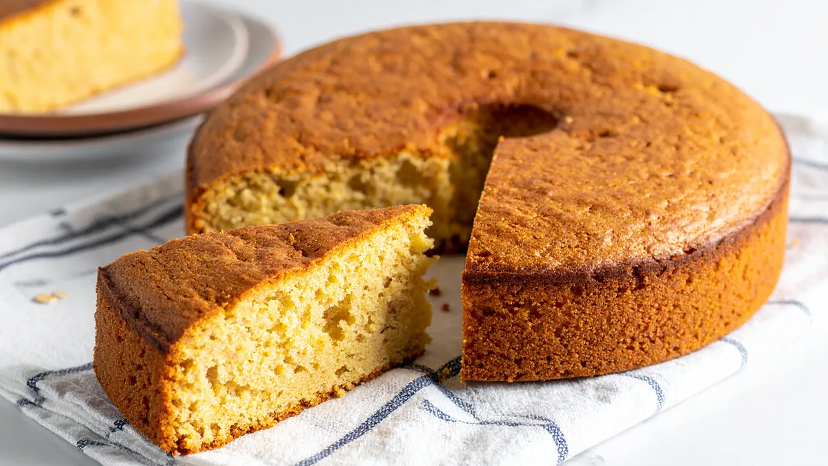 Gâteau yaourt flocon d'avoine sans farine