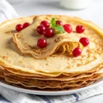 Crêpes au lait d'avoine