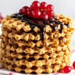 Gaufre flocon d'avoine sans farine