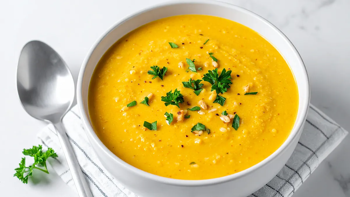Soupe flocons d'avoine alsacienne
