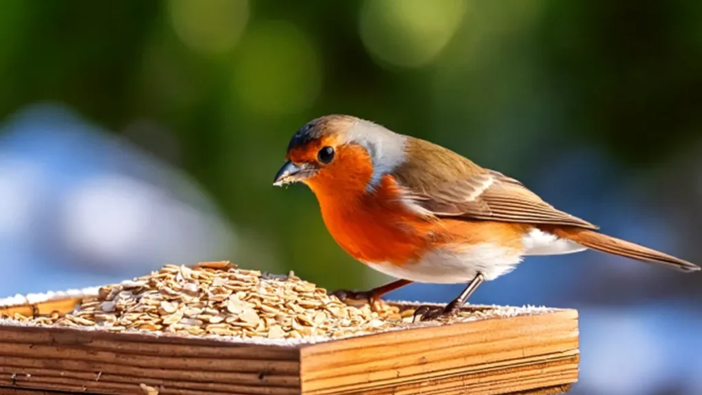 Peut on donner des flocons d'avoine aux oiseaux