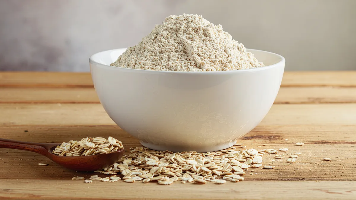 farine de flocon d'avoine maison