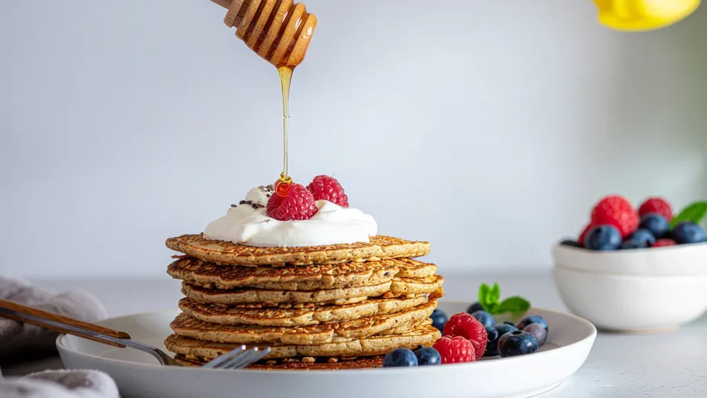 Galette flocon d'avoine yaourt