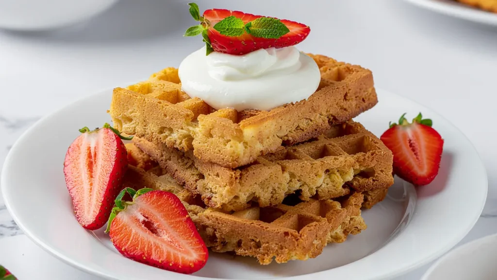 Gaufre flocon d'avoine régime​