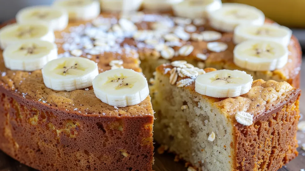 gâteau flocon d'avoine régime