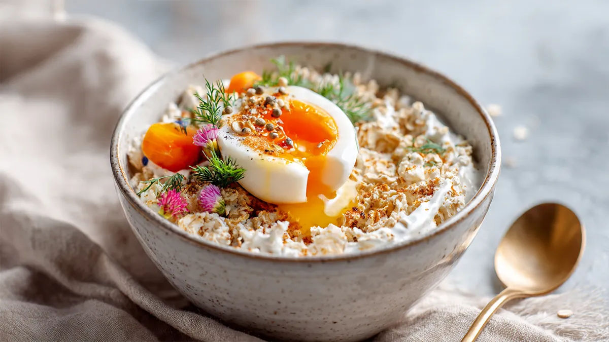 Flocon d'avoine salé