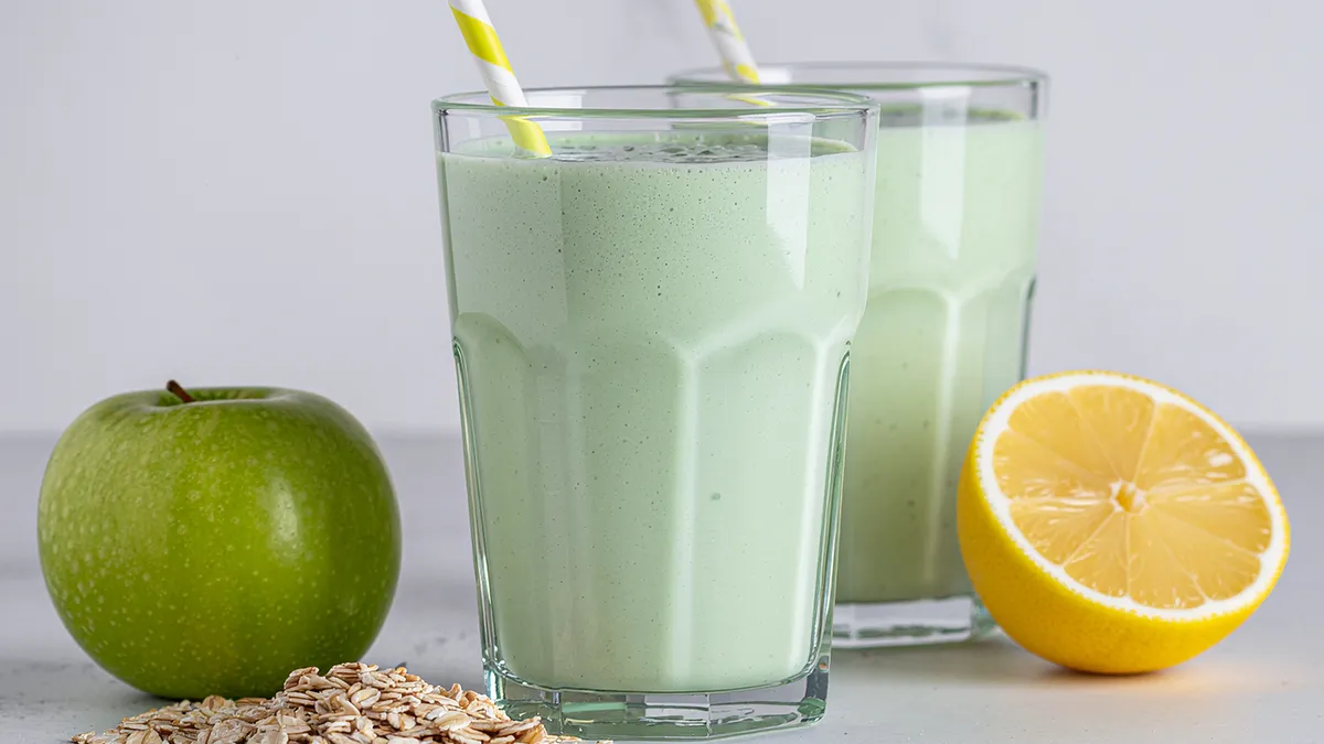 Recette smoothie détox flocon d'avoine