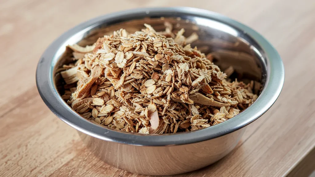 Chicken oatmeal dog food