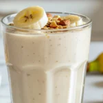 peanut butter banana oatmeal smoothie