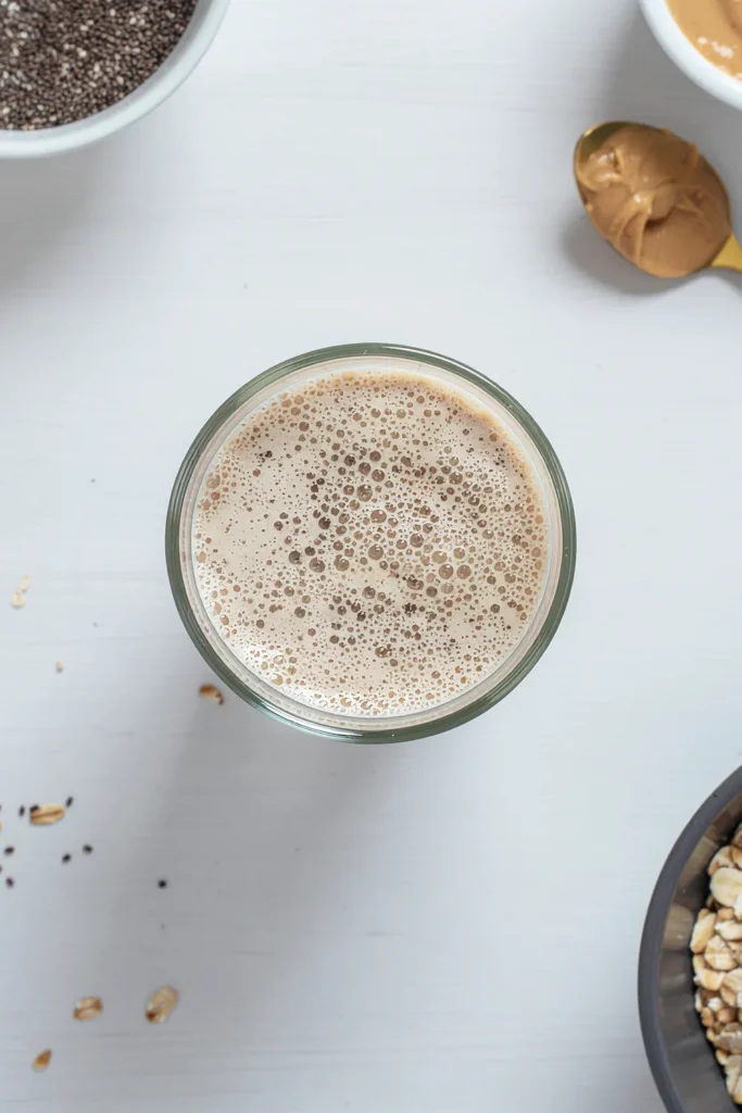 peanut butter oatmeal smoothie