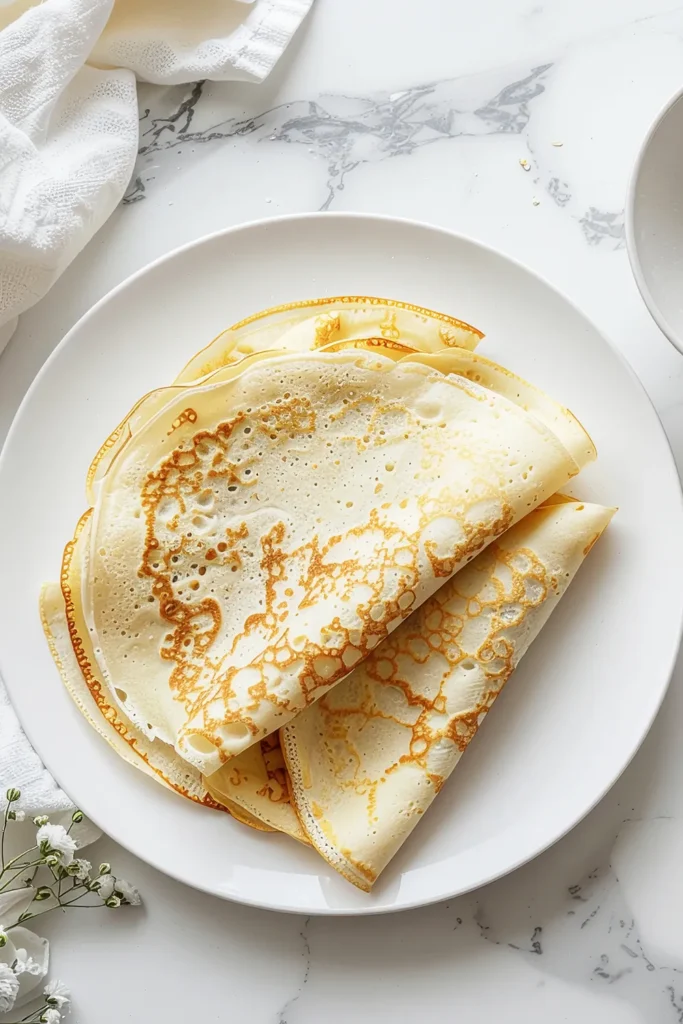 Crêpe flocon d’avoine oeuf