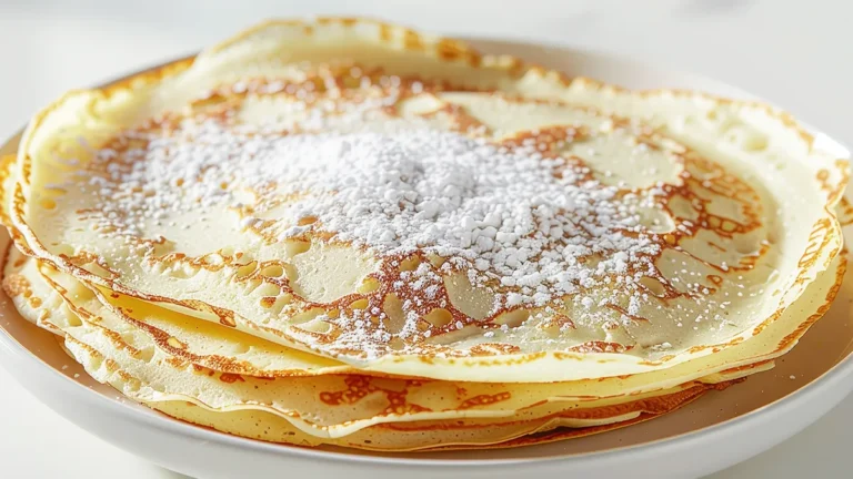 Crêpe flocon d’avoine oeuf