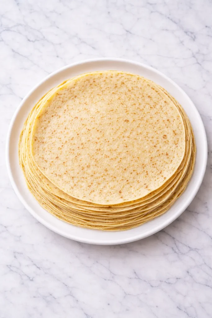 pile de Crepes flocons d’avoine