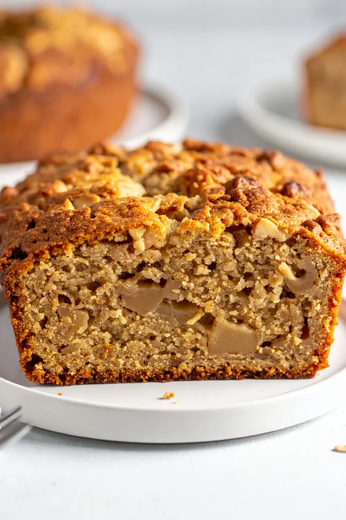 Gâteau pomme flocon d'avoine healthy