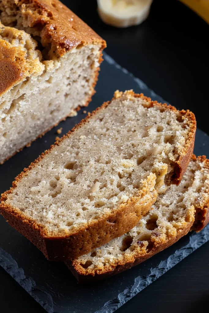 Gâteau coupe faim flocon d'avoine banane