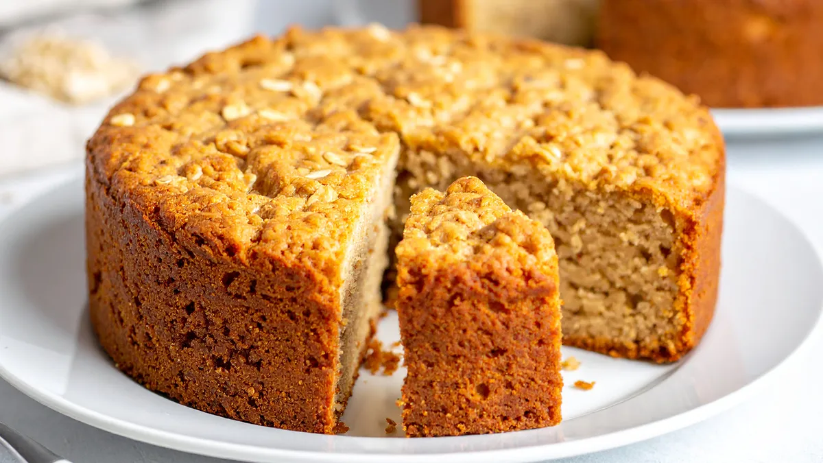 Gâteau diététique coupe faim flocon d’avoine