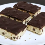 Healthy chocolate oat bars recipe