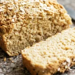 Oat flour bread