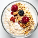 Overnight oats with greek yogurt for weight loss