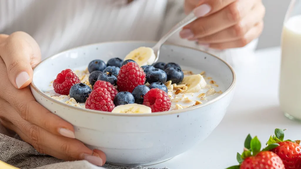 bol Flocon d’avoine lait d’amande