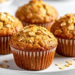 Muffin flocon d'avoine régime