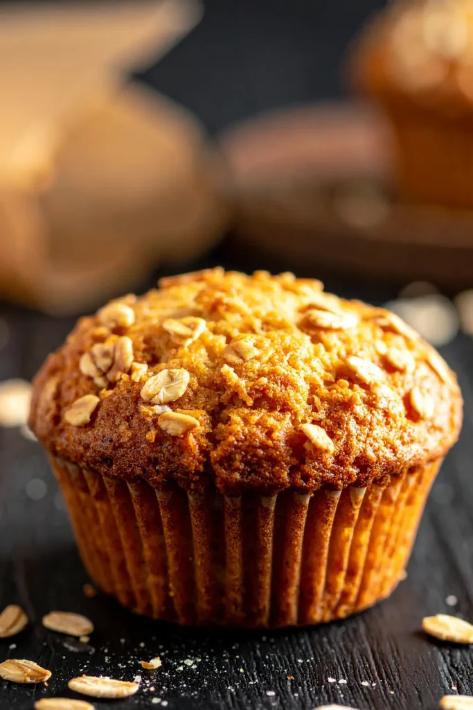 Muffin flocon d'avoine régime