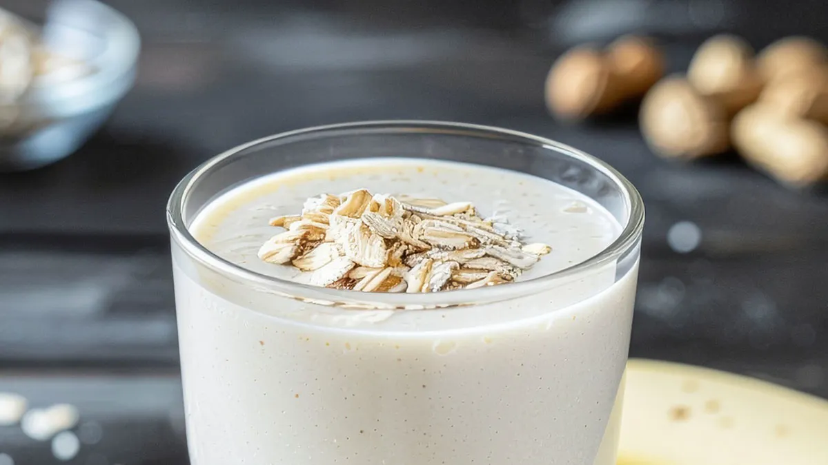 smoothie flocon d’avoine prise de masse