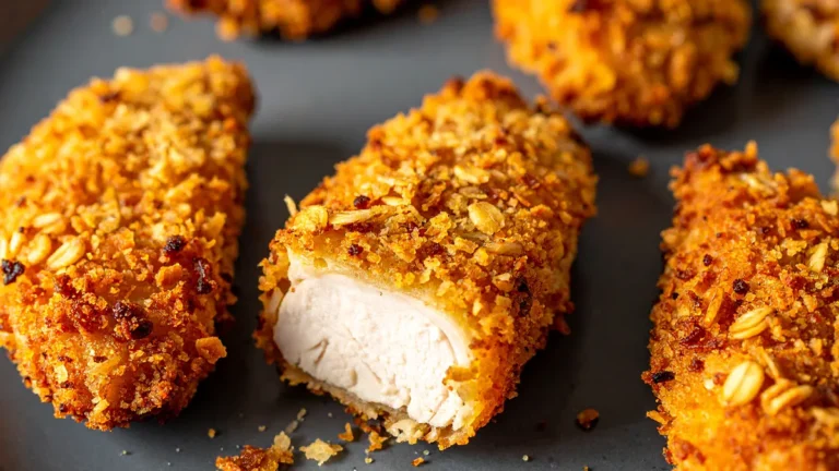 Tenders poulet flocon d’avoine